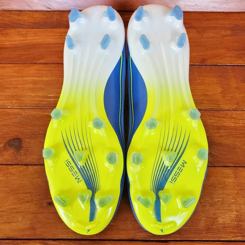 Adidas F50 Messi Pro Soccer Cleats‎ FG Men 10 Blue JQ7953 New